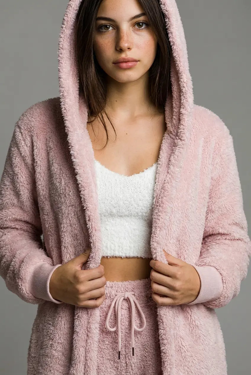 Plush Cloud Lounge Set - Light Pink moonhaven