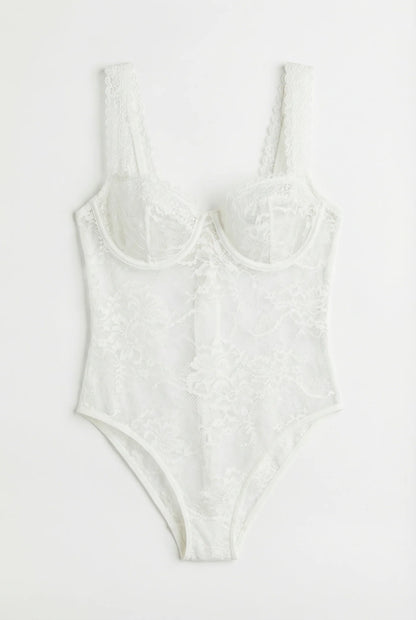 Beatrice Lace Lingerie Bodysuit
