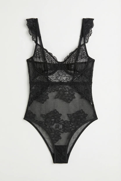 Beatrice Lace Lingerie Bodysuit