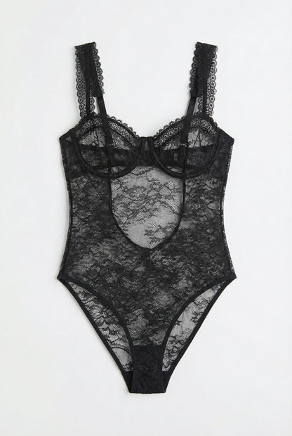 Beatrice Lace Lingerie Bodysuit