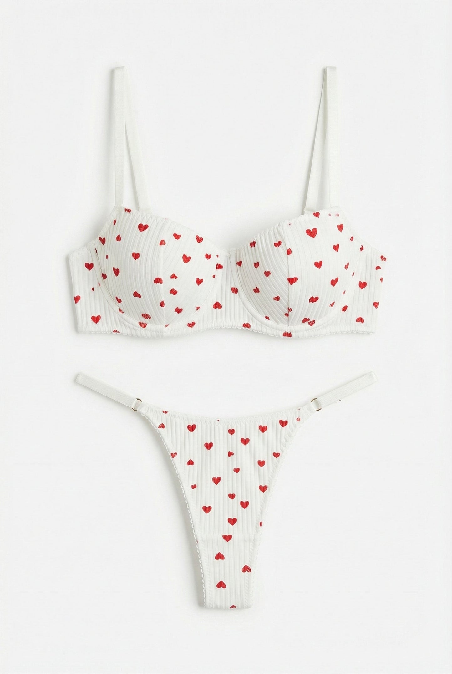 Petite Amour Lingerie Set - Balconette & Slim Thong